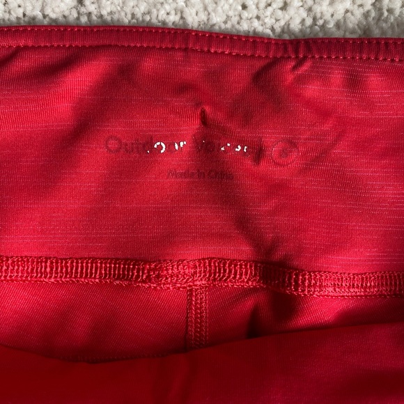 Outdoor Voices TechSweat Leggings Red Size Small - Picture 3 of 3